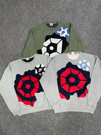 Upcycled Nike Patchwork Sweatshirt