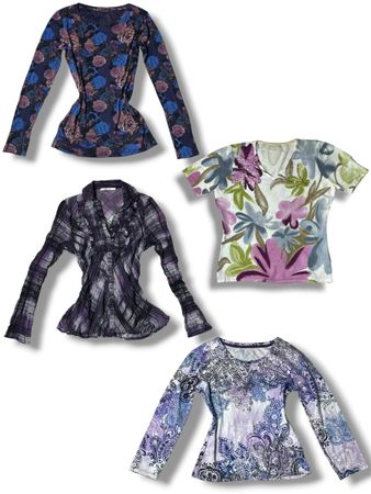 Vampy Violet x Y2K Tops: TT-332