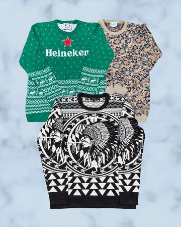 Y2K Colorful Sweaters (ZKIT-109)