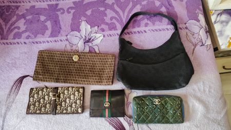 Premium Luxury Vintage Collection – Wallets & Shoulder Bag Bundle