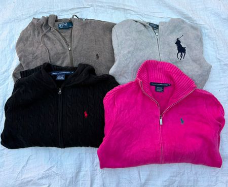 Ralph Lauren Full Zip sweaters