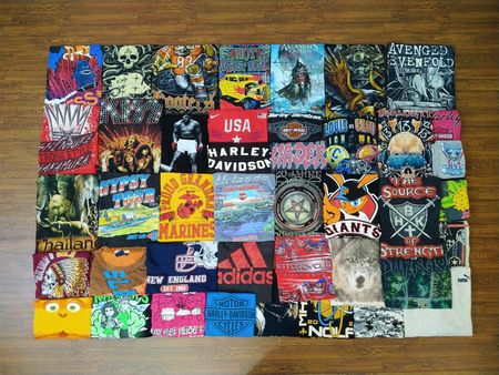 Printed T-shirts 74 PC