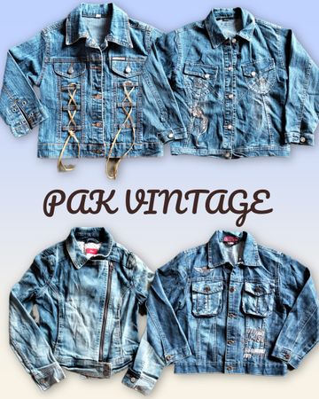 Veste en denim pour enfants 14 pièces