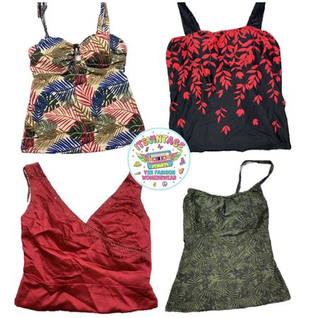 Y2K Vintage Printed Tops – 11pcs Wholesale | VR382 🌿🔥