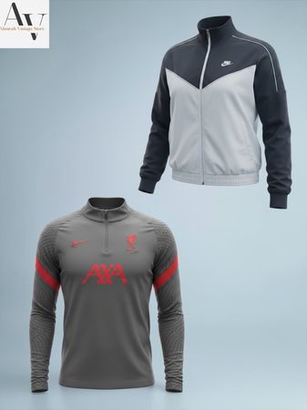 Nike trackjackets and zippers