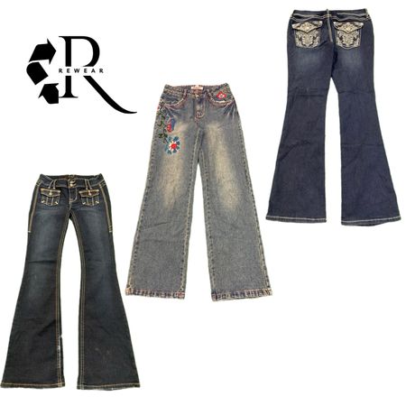 Y2K NYC IT Girl Denim Jeans RW-2352