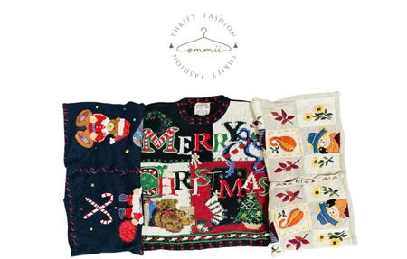 Christmas Y2K unique jumpers ￼