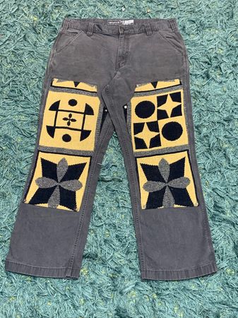 Upcycle Carhartt Double Knee With Tapestry (Dv-9-118)