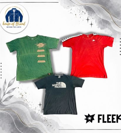 Lacoste,TNF,kappa and more crew neck t shirts