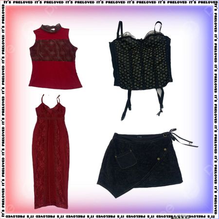 Vampy Going Out Edit - tops, dresses, skirts (SS-2733)