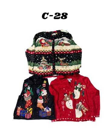 ヴィンテージクリスマスセーター( brand)Tiara international & studio C#28