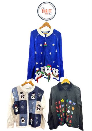 Premium Vintage Christmas Cardigans Lx511
