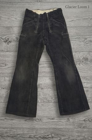 Vintage German Corduroy Guild Work Trousers - Double Zip Carpenter Flare 1970s  Pants