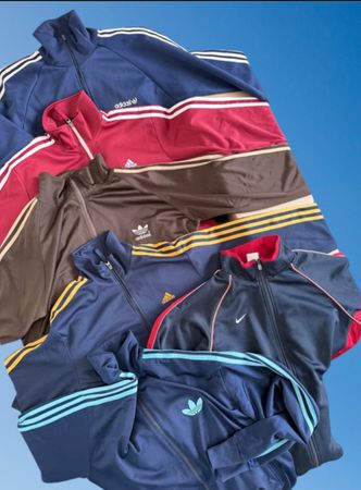 Mix branded track jacket