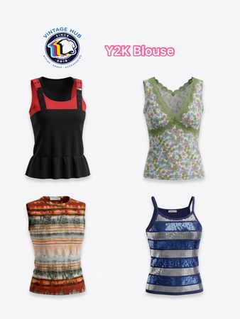 Y2K Blouse