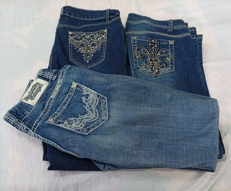 CR12381 Y2K Flare Jeans