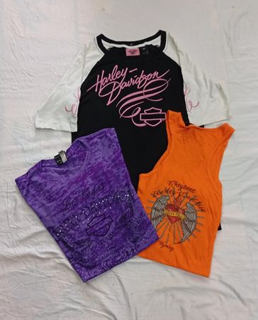 CR12538 Vintage Harley Baby Tees