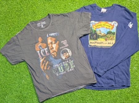6786 - Vintage-Style T-Shirts mit halben und langen Ärmeln