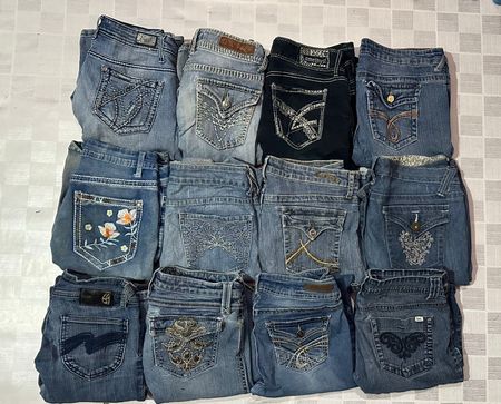VIGOSS AND OTHER MIX BRANDS JEANS (ID 1404)