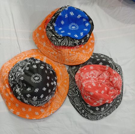CR11001 Upcycled Bandana Caps