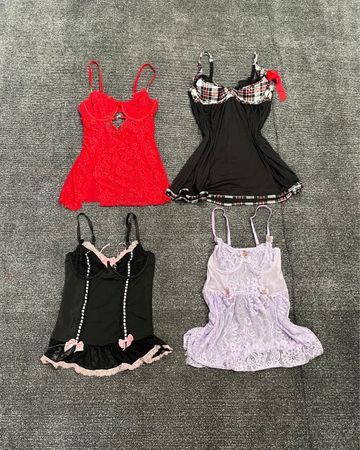 🔴 Y2K Babydoll Tops - wc#310 (10/10)