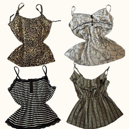 Y2K Cool Girl Cami Tops - ST-059