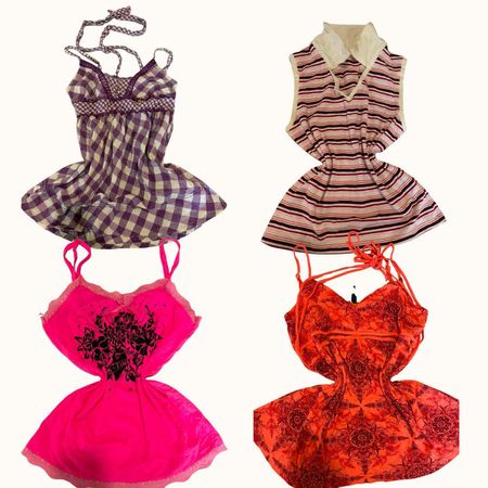 Y2K Berry Riot Cami Tops - ST-101