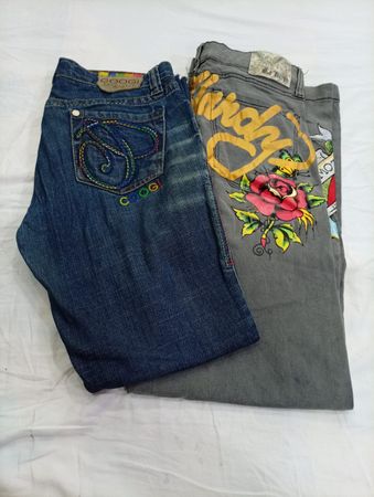 CR12781 Vintage Designer Jeans