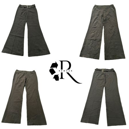 Pantalons de bureau uniques pour filles Y2K RW-2416