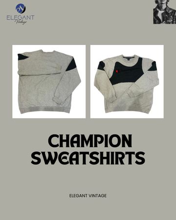 Upcycled Champion Sweatshirts - EVR0122