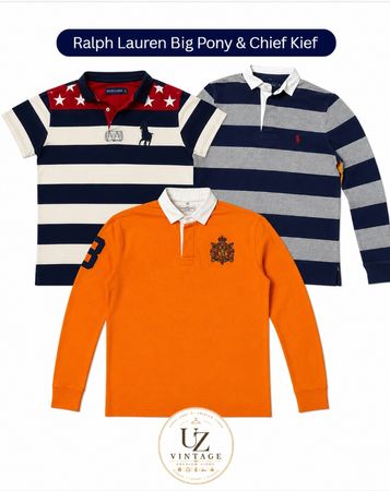 Ralph Lauren Big Pony & Chief Kief Polo Shirts