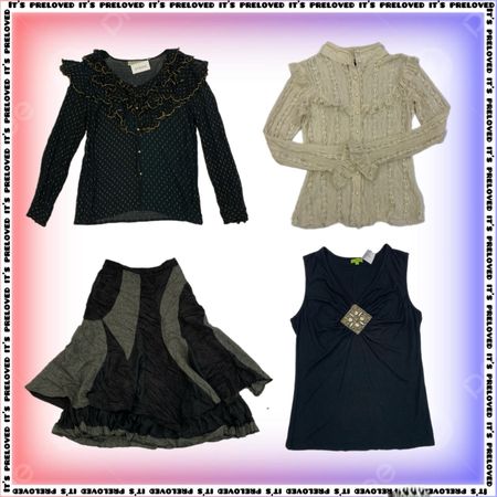 Grandmillennial Evening Coded - tops, robes, jupes (SS-2826)