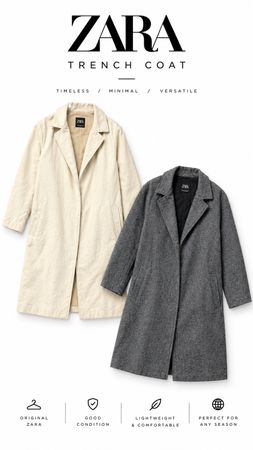 Zara trench coat