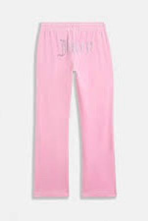 Calças de Veludo Vintage Juicy Couture | Calças de Pista Y2K Femininas |