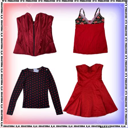 Cherry Girl Aesthetic - tops, dresses, skirts (SS-2624)