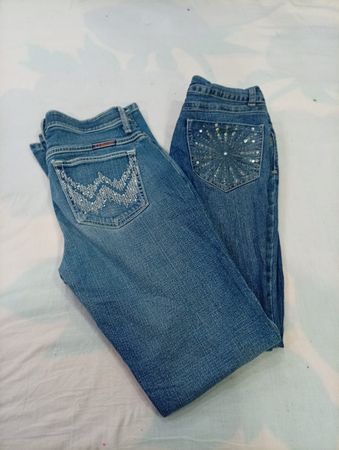 CR11438 Y2K Flare Jeans