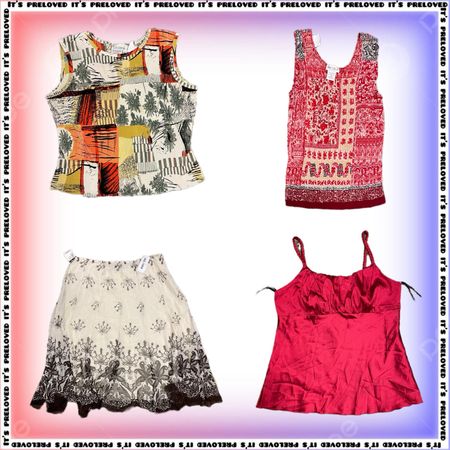 Silk Szn Skirts Camis (RX-1452)