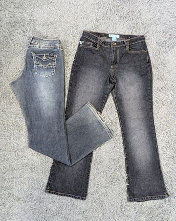 ***Y2K Flare Denim – Mix de mode des années 2000