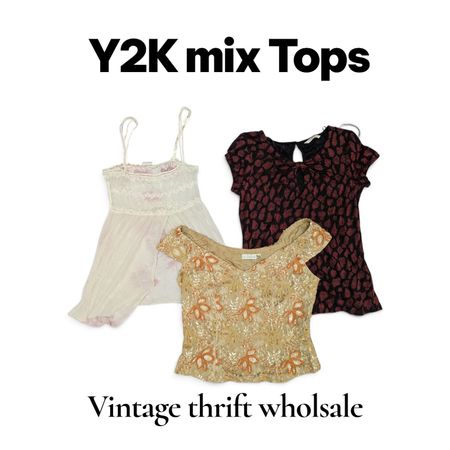 Y2k mix Trendy tops