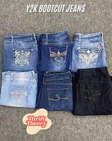 🔴 Y2K Bootcut Jeans - (07/09)
