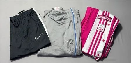 Nike & Adidas Trousers – Grade A/B – 10 Pcs | 10015