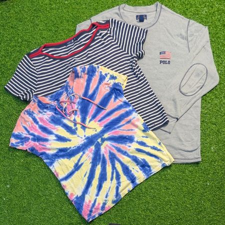 6849 - Ralph Lauren, Tommy Hilfiger T-shirts à manches courtes et longues
