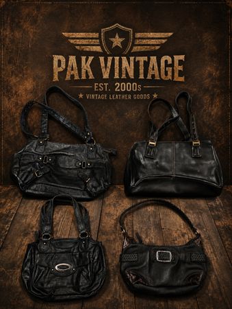 Leather Handbags 22 PCs