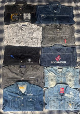 Denim jackets 45 pieces