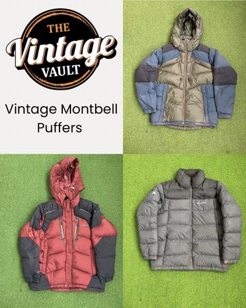 Branded Mont bell Puffers