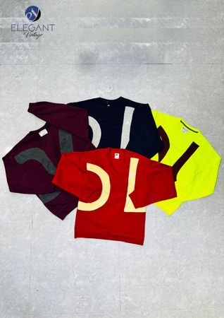 Upcycled Adidas & Mix Branded Sweatshirt - EVR0435