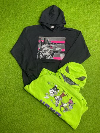 Vintage printed hoodie for men (brand) nickel black, zelda, etc. id598