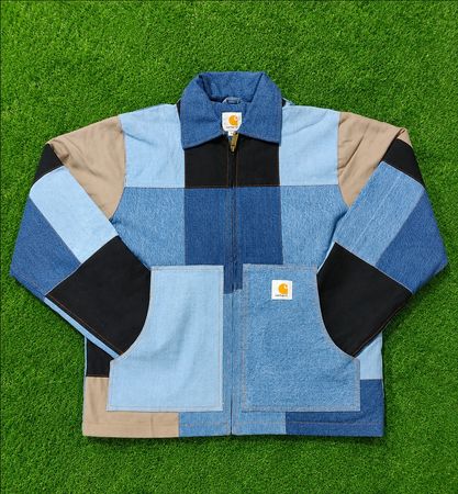 Premium Upcycled Carhatt Detroit Jacket