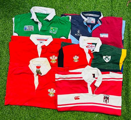 Mix vintage club rugby shirts #5