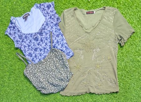 7142 - Y2K Style Blouses